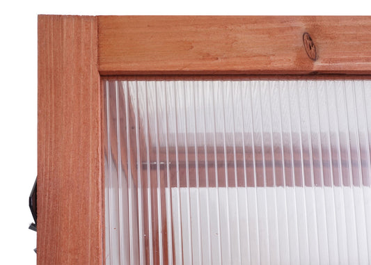 Cosmo Casa - Koudframe - Verstelbaar - Hout - Bruin - 108×57×54 cm