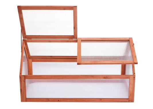 Cosmo Casa - Koudframe - Verstelbaar - Hout - Bruin - 108×57×54 cm