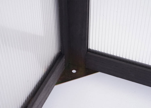 Cosmo Casa - Koudframe - Verstelbaar - Hout - Antraciet - 108×57×54 cm