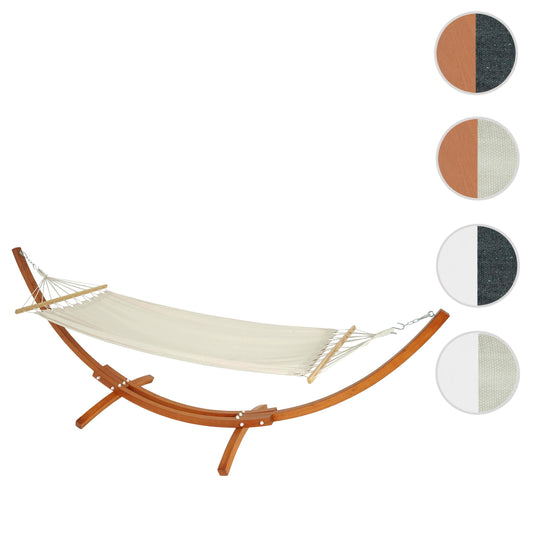 Cosmo Casa - Hangmat met frame - FSC - Hout - Bruin - 320 cm