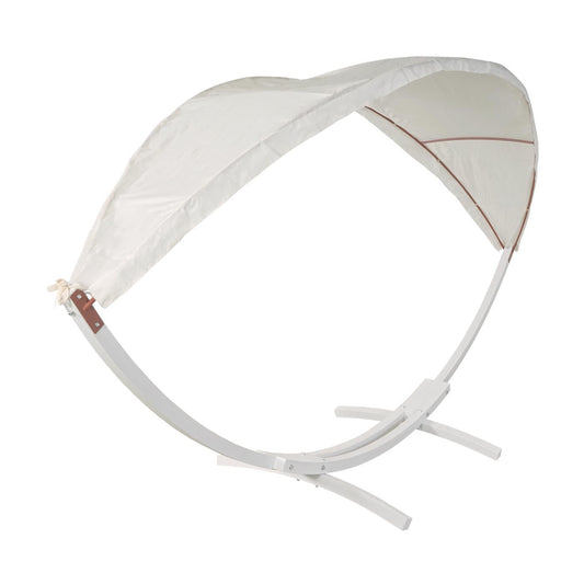 Cosmo Casa - Hangmat - Hangend - Textiel & Hout - Wit - 420 cm