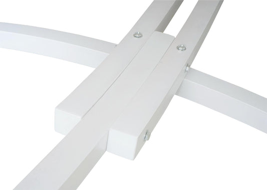 Cosmo Casa - Hangmat - Hangend - Textiel & Hout - Wit - 420 cm