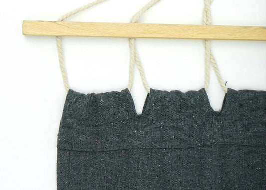 Cosmo Casa - Hangmat - Hangend - Textiel & Hout - Grijs - 420 cm