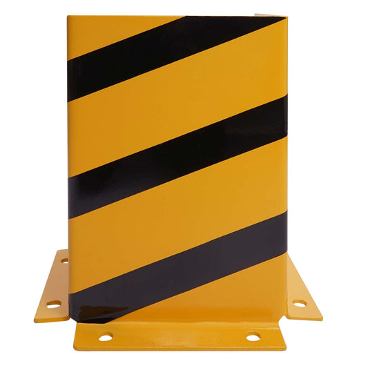 Cosmo Casa - Stootbescherming - U-vorm - Metaal - Geel-zwart - 40×30×25 cm