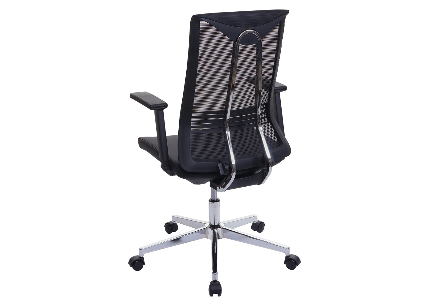 Cosmo Casa - Bureaustoel - Ergonomisch - Kunstleer - Zwart