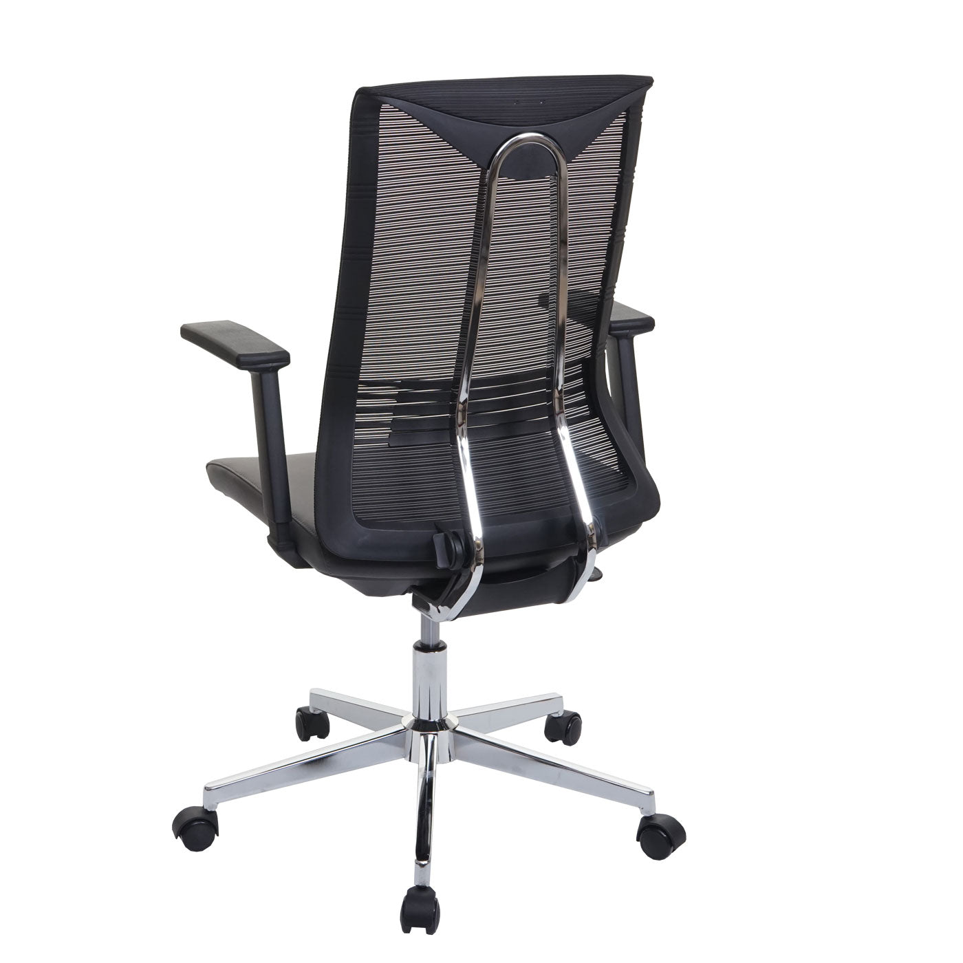 Cosmo Casa - Bureaustoel - Ergonomisch - Kunstleer - Grijs