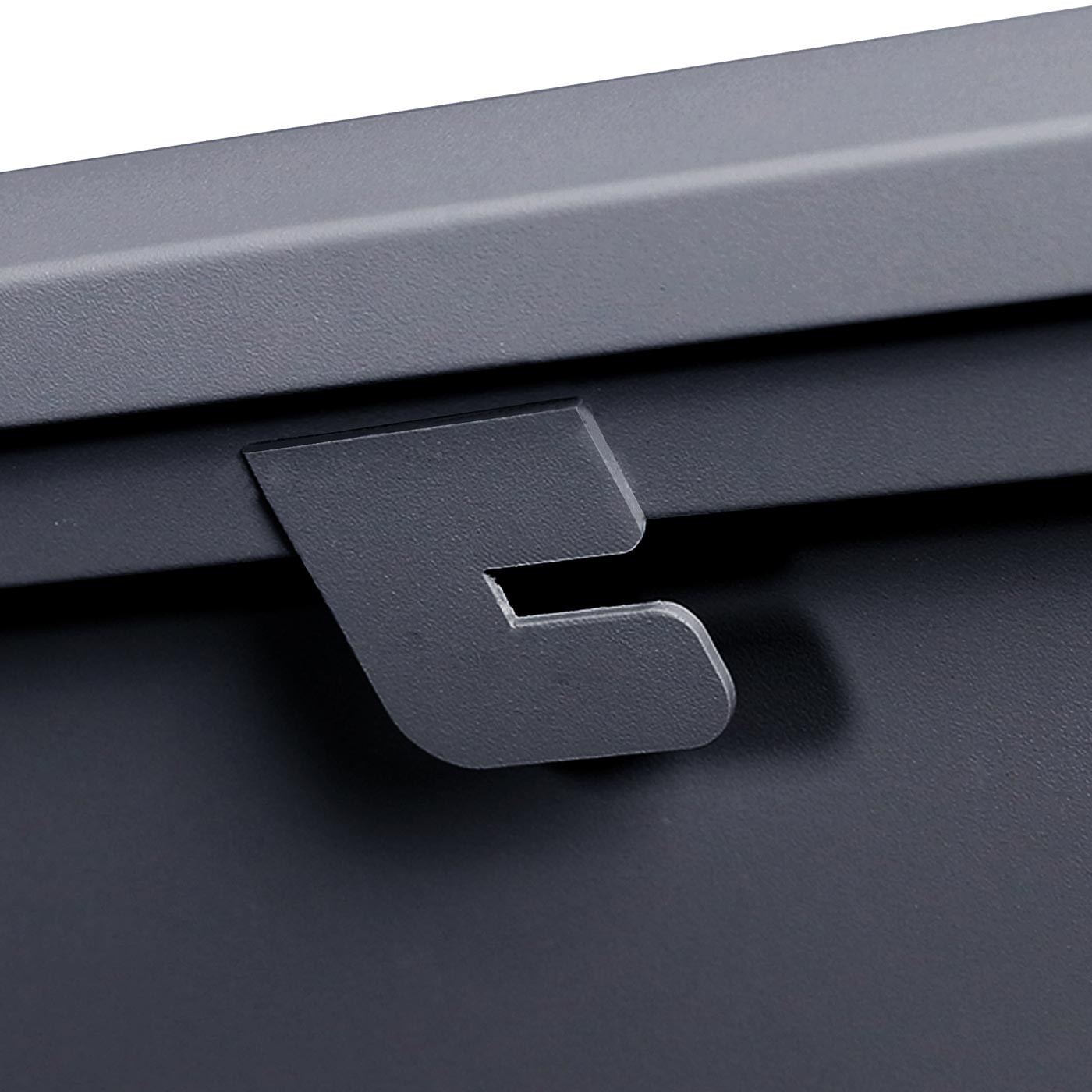 Cosmo Casa - Tuinkist - Waterdicht - RVS & Metaal - Antraciet - 69×165×85 cm