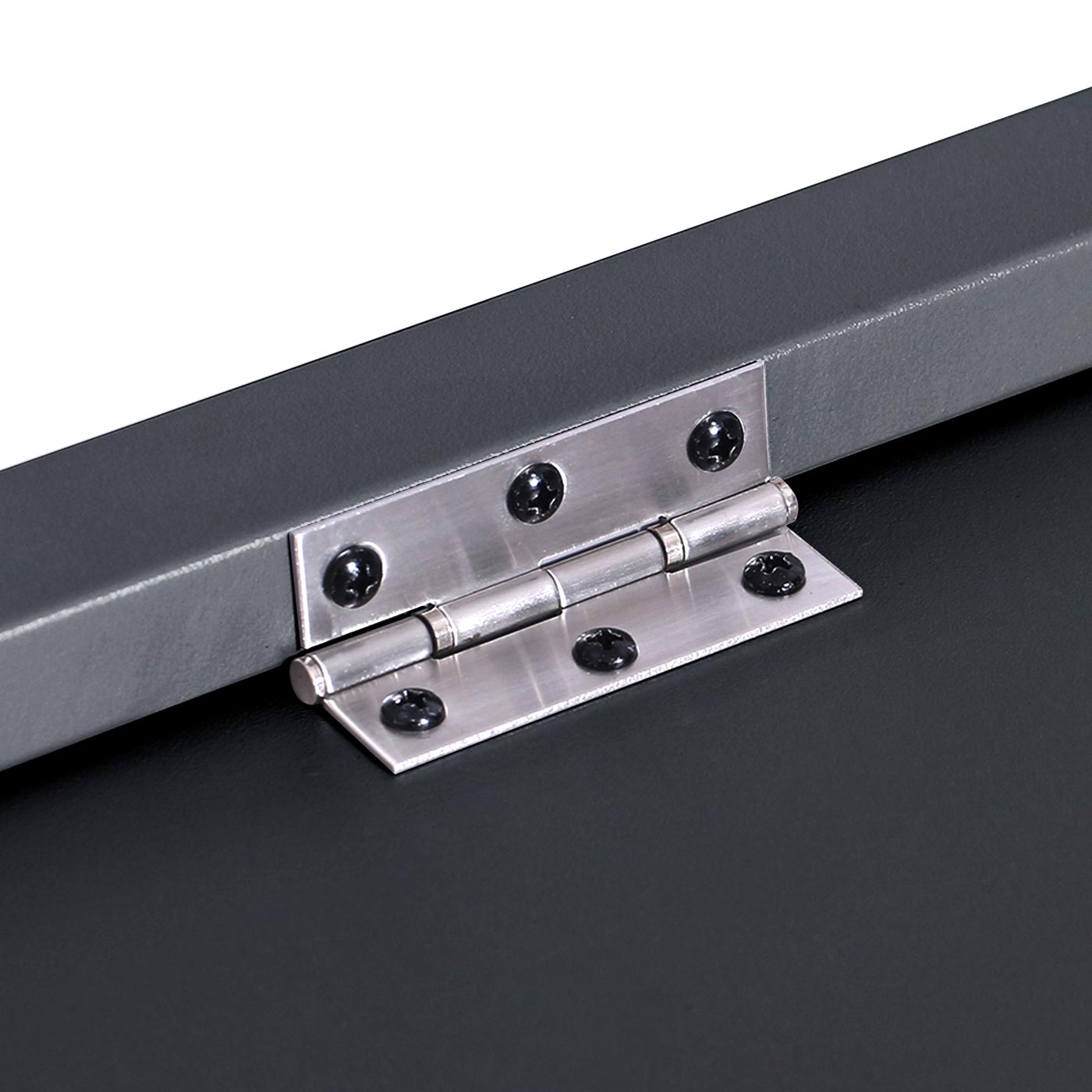 Cosmo Casa - Tuinkist - Waterdicht - RVS & Metaal - Antraciet - 69×165×85 cm