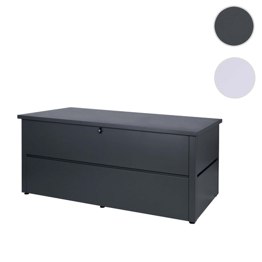 Cosmo Casa - Tuinkist - Waterdicht - RVS & Metaal - Antraciet - 69×165×85 cm