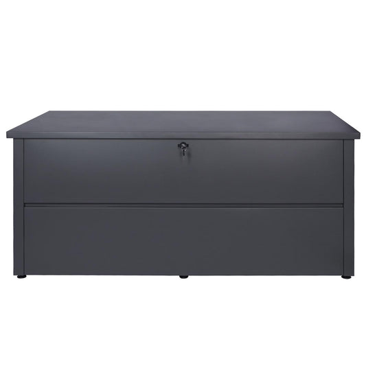 Cosmo Casa - Tuinkist - Waterdicht - RVS & Metaal - Antraciet - 69×185×85 cm