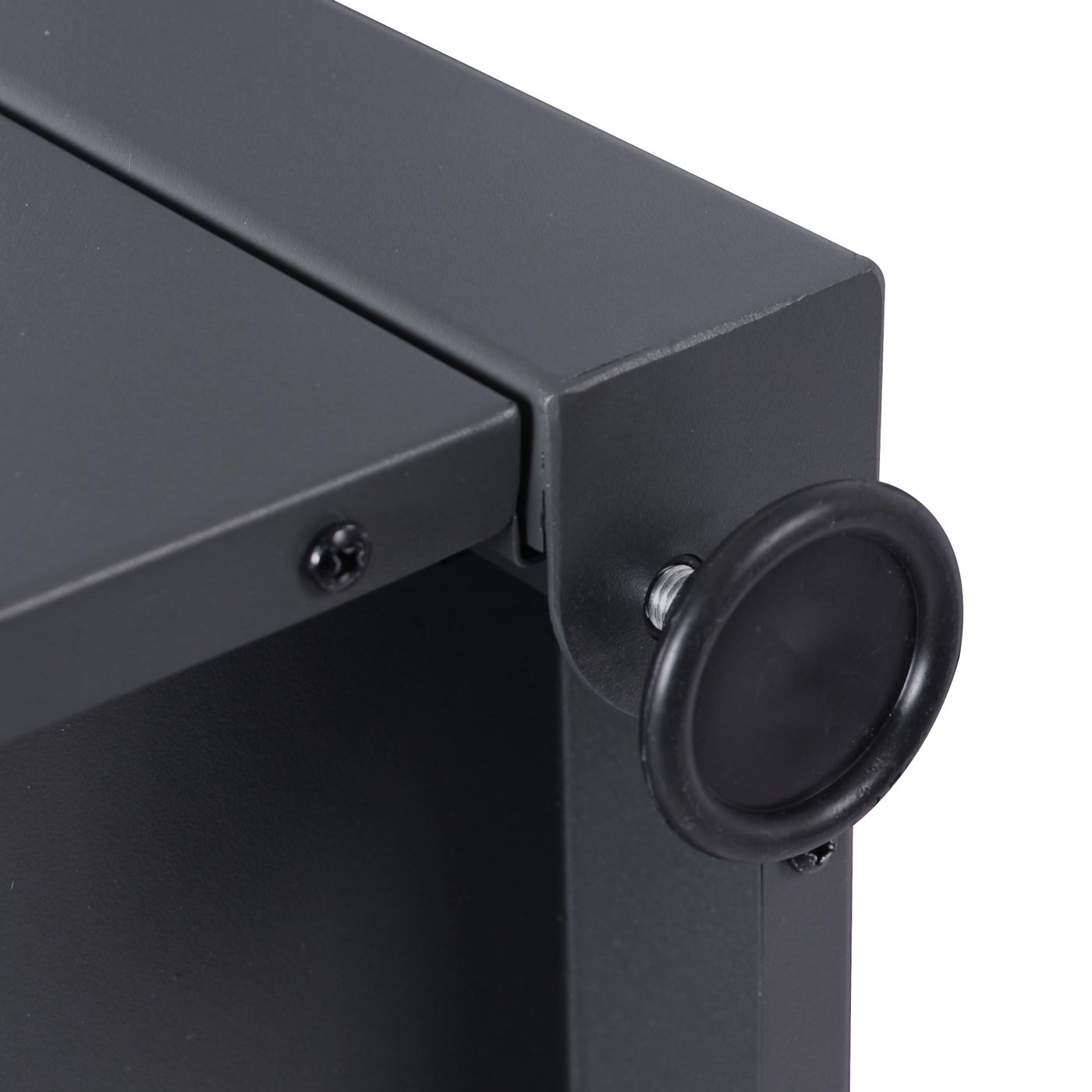 Cosmo Casa - Tuinkist - Waterdicht - RVS & Metaal - Antraciet - 69×185×85 cm