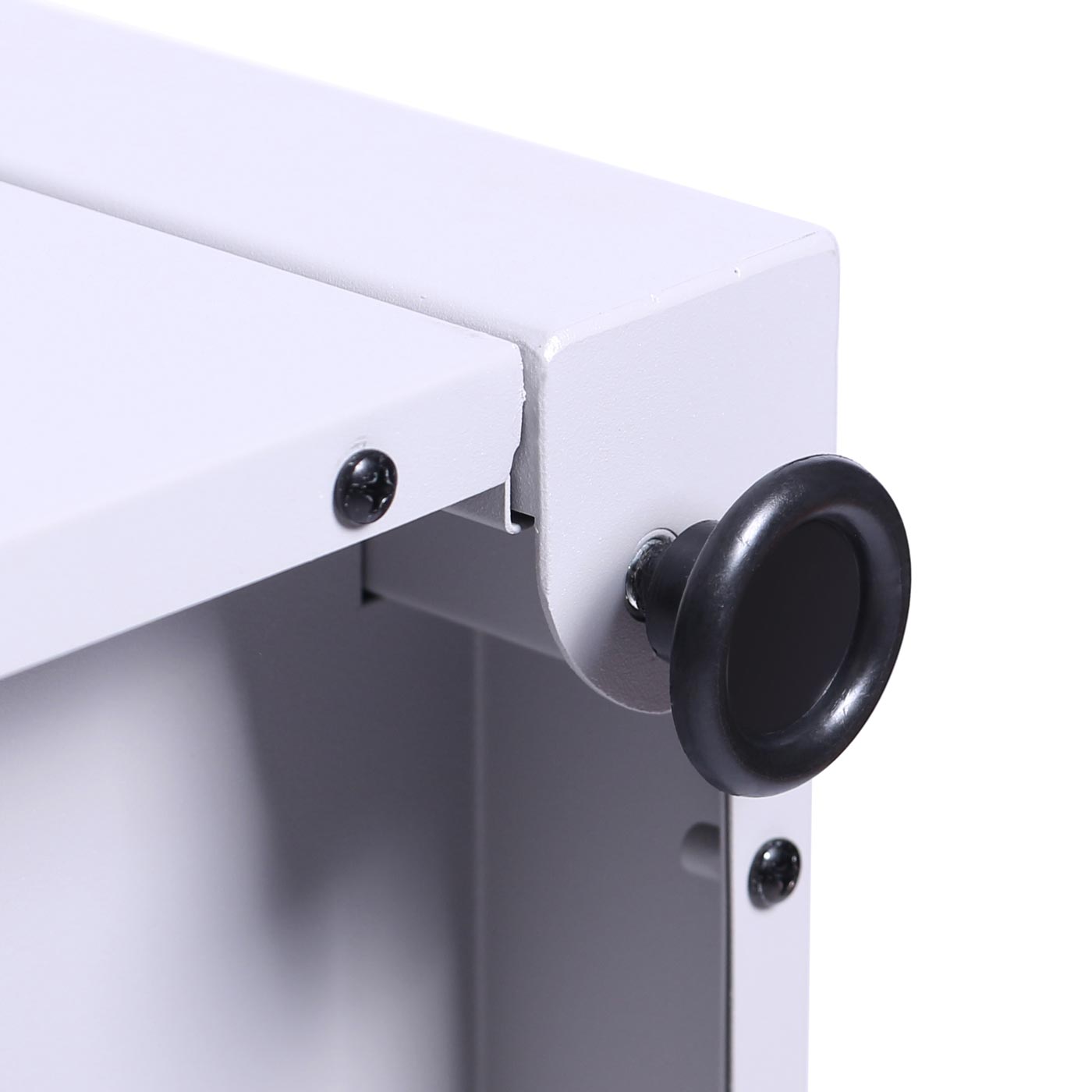 Cosmo Casa - Tuinkist - Waterdicht - RVS & Metaal - Lichtgrijs - 69×165×85 cm