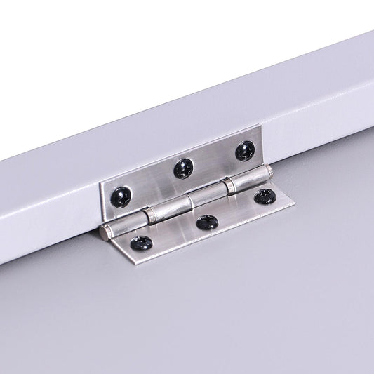 Cosmo Casa - Tuinkist - Waterdicht - RVS & Metaal - Lichtgrijs - 69×165×85 cm