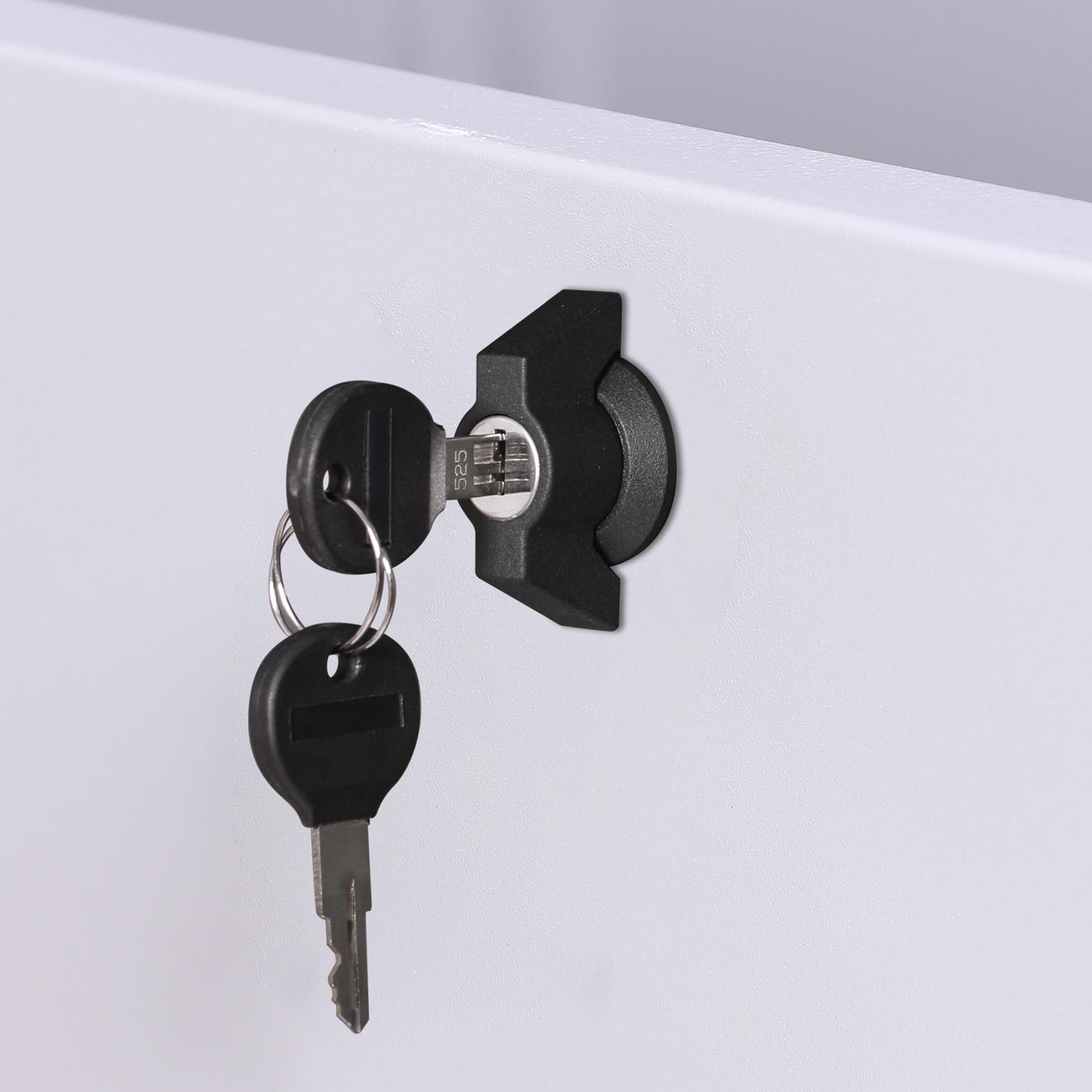 Cosmo Casa - Tuinkist - Waterdicht - RVS & Metaal - Lichtgrijs - 69×185×85 cm