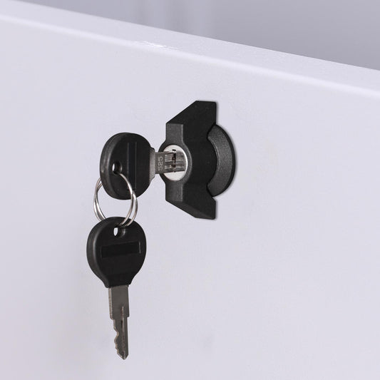 Cosmo Casa - Tuinkist - Waterdicht - RVS & Metaal - Lichtgrijs - 69×185×85 cm