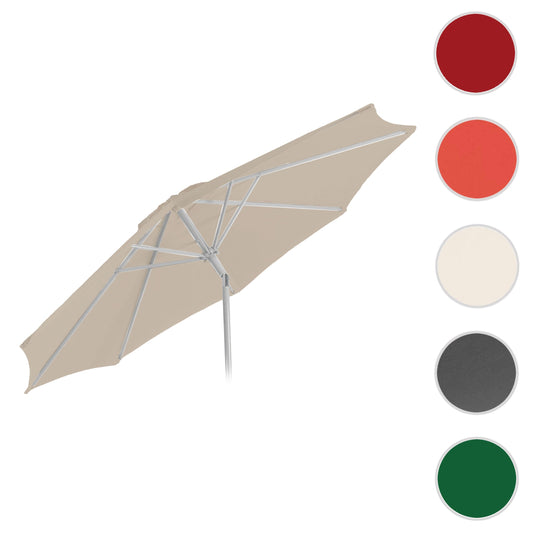 Cosmo Casa - Vervangende Parasolhoes - Stoftextiel - Crème - 3 m - 5 kg