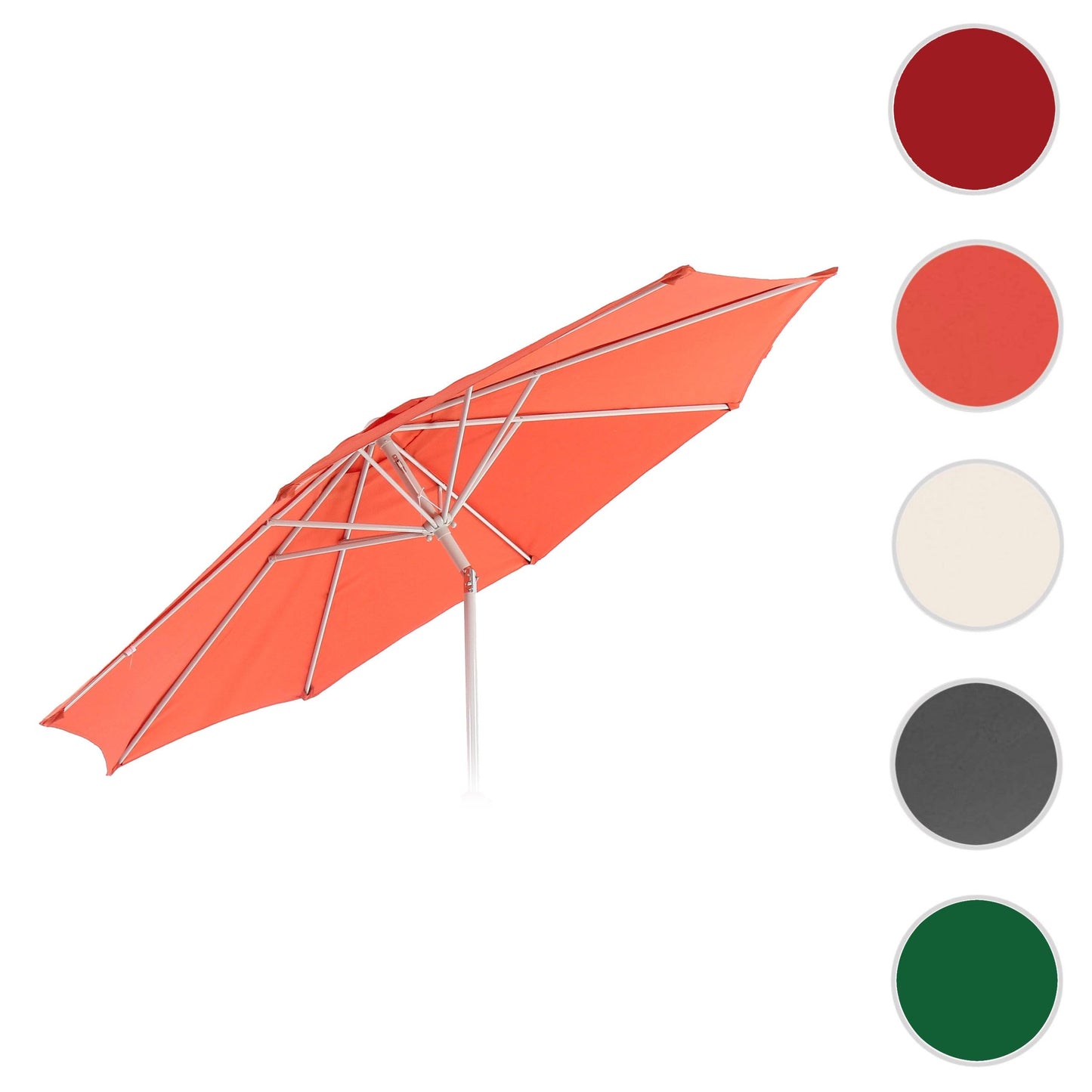 Cosmo Casa - Vervangende Parasolhoes - Stoftextiel - Terracotta - 3 m - 5 kg