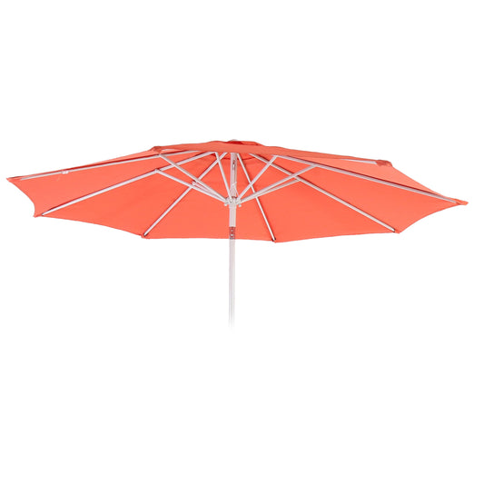 Cosmo Casa - Vervangende Parasolhoes - Stoftextiel - Terracotta - 2,7 m - 5 kg