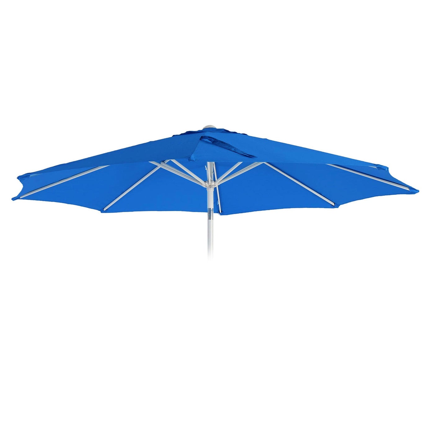 Cosmo Casa - Vervangende Parasolhoes - Stoftextiel - Blauw - 2,7 m - 5 kg