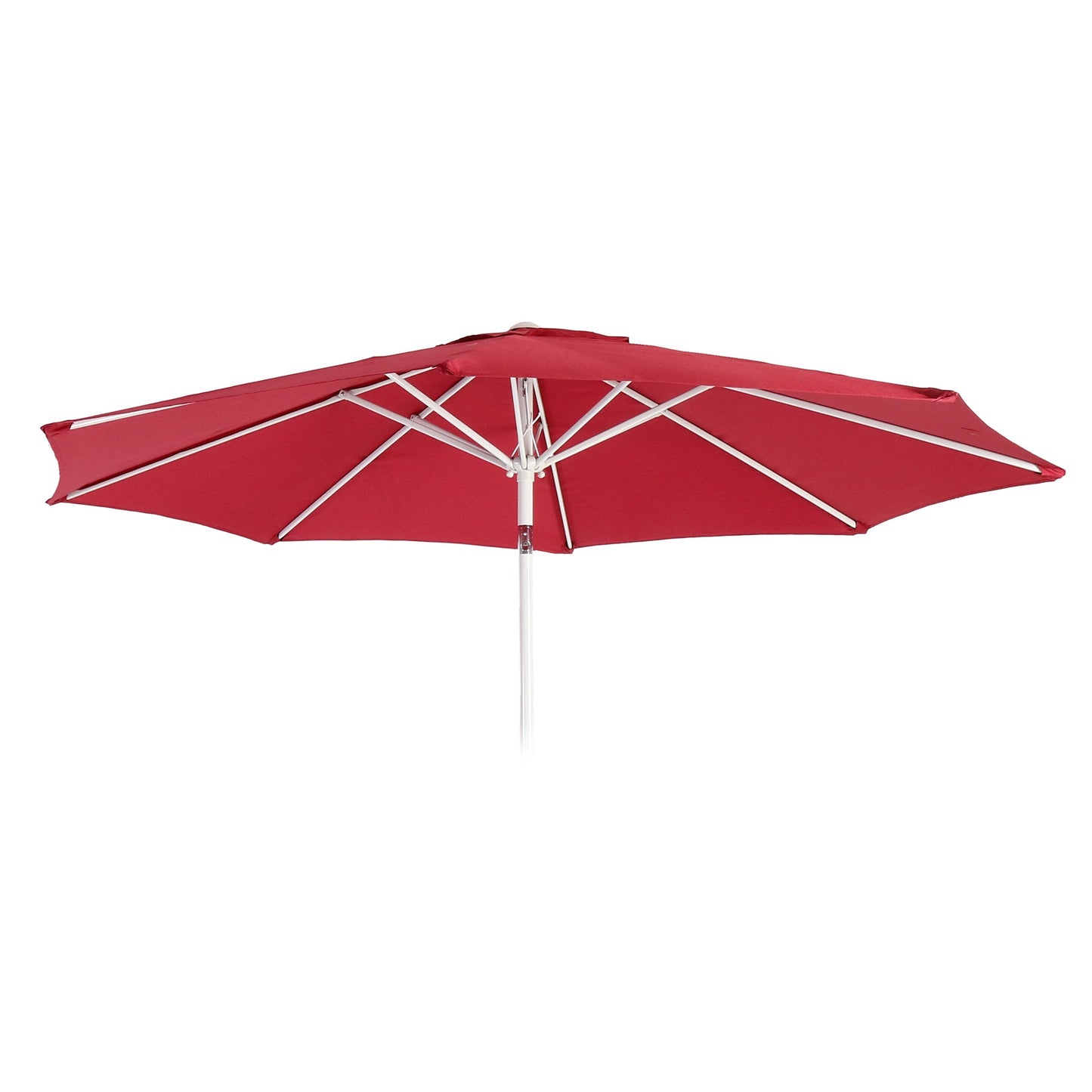 Cosmo Casa - Vervangende Parasolhoes - Stoftextiel - Rood - 2,7 m - 5 kg