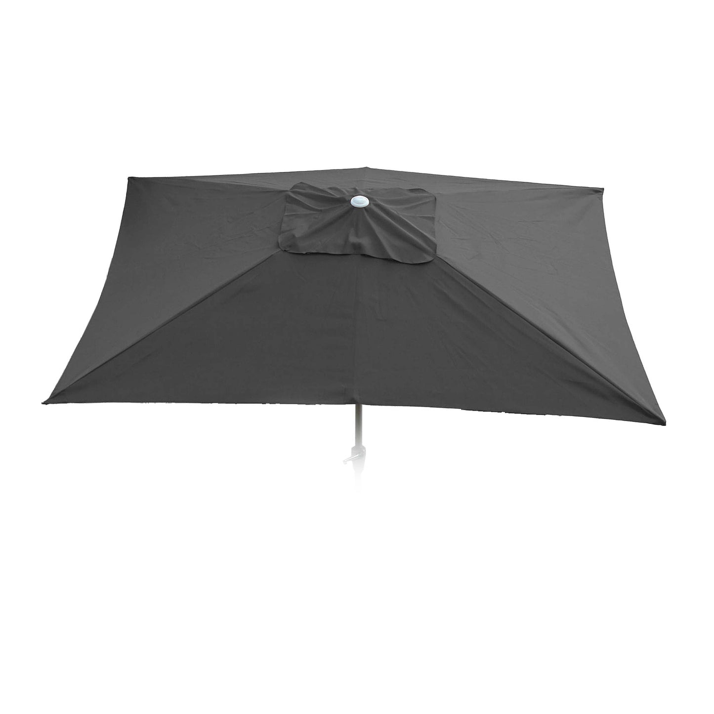 Cosmo Casa - Parasolhoes - Vervanging - Textiel - Antraciet - 2×3 m