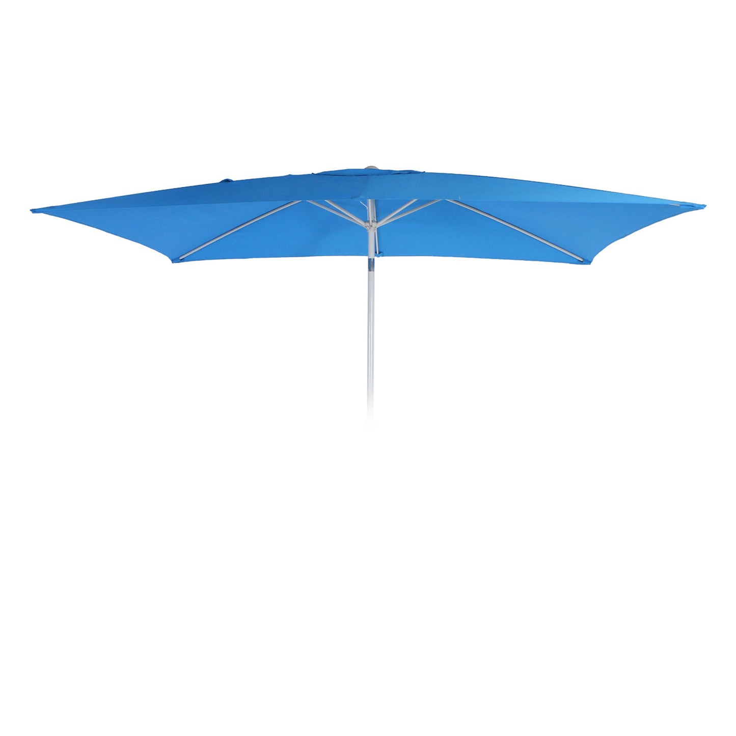 Cosmo Casa - Vervangingshoes voor Parasol 2×3 m - Rechthoekig, 4,5 kg, UV 50 - Stoftextiel - Blauw