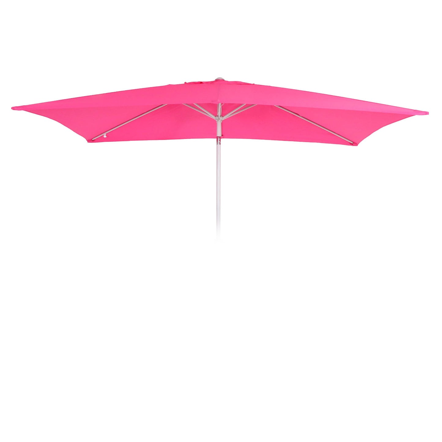 Cosmo Casa - Vervangingshoes voor Parasol 2×3 m - Rechthoekig, 4,5 kg, UV 50 - Stoftextiel - Roze
