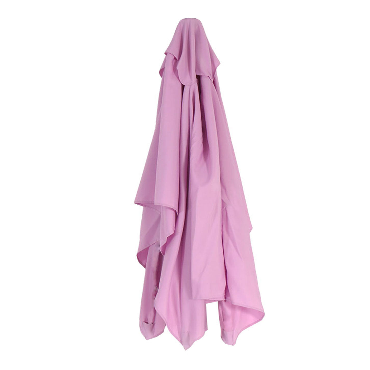 Cosmo Casa - Vervangingshoes voor Parasol 2×3 m - Rechthoekig, 4,5 kg, UV 50 - Stoftextiel - Lila