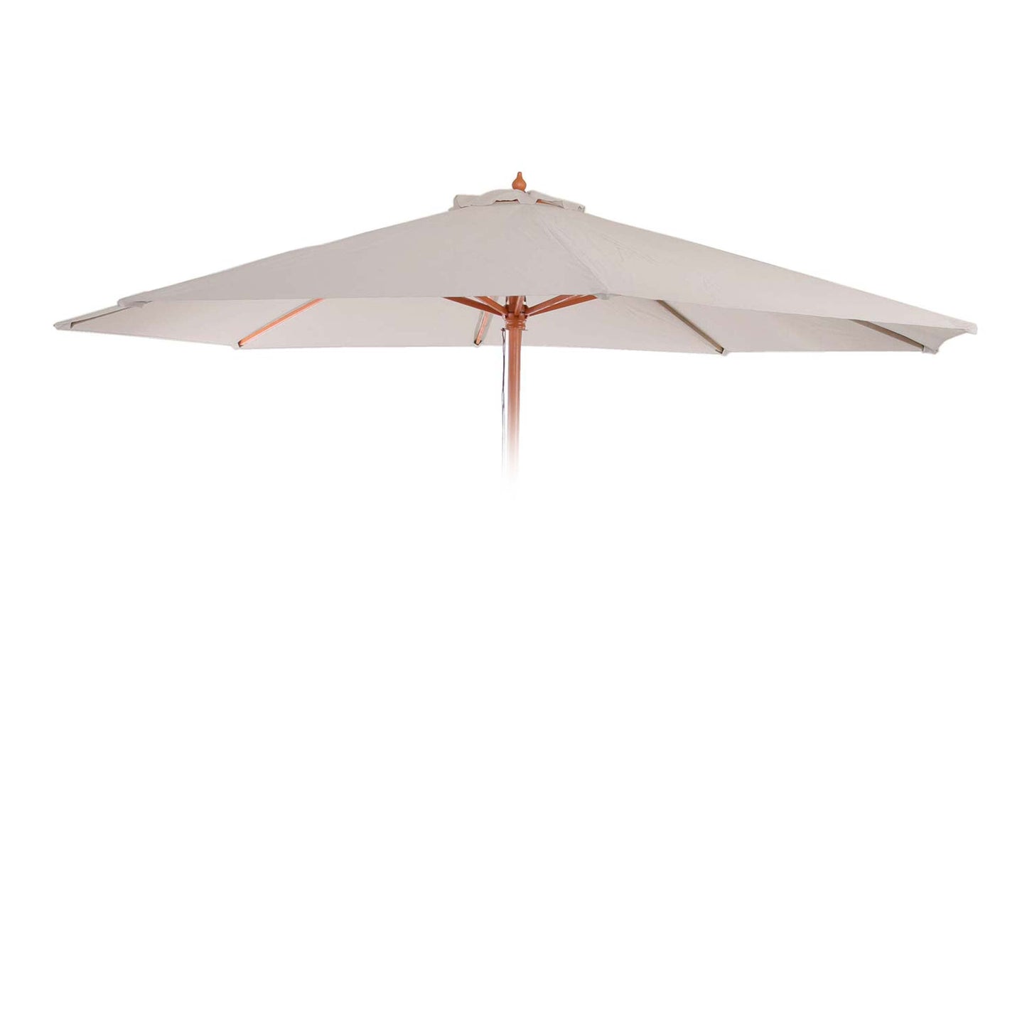 Cosmo Casa - Parasolhoes - Vervanging - Polyester - Crème-Wit - 3,5 m