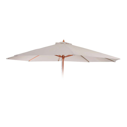Cosmo Casa - Parasolhoes - Vervanging - Polyester - Crème-Wit - 3,5 m