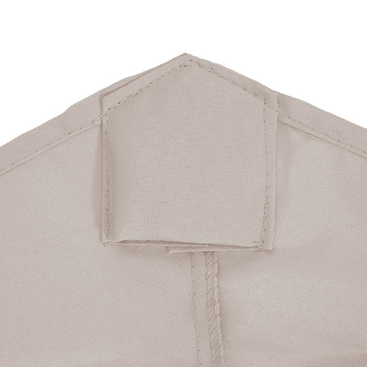 Cosmo Casa - Parasolhoes - Vervanging - Polyester - Crème-Wit - 3,5 m