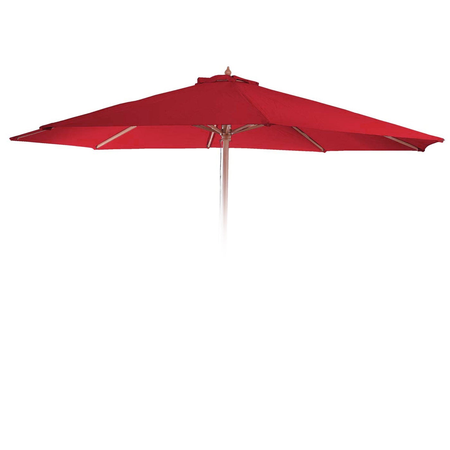 Cosmo Casa - Parasolhoes - Vervanging - Polyester - Bordeaux - 3,5 m