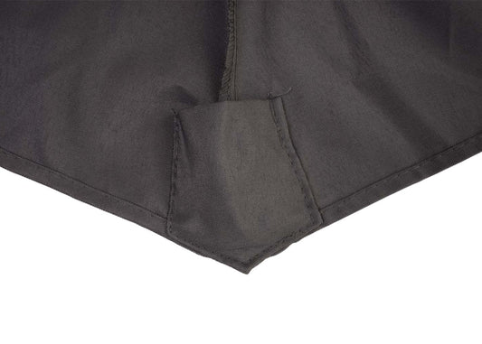 Cosmo Casa - Parasolhoes - Ribben - Polyester - Antraciet - 3,5 m