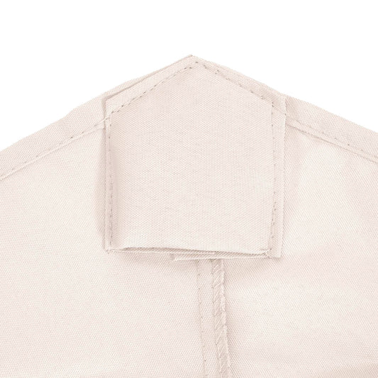 Cosmo Casa - Vervangingshoes voor Houten Parasol Florida 2x3 m - Polyester - Crèmewit