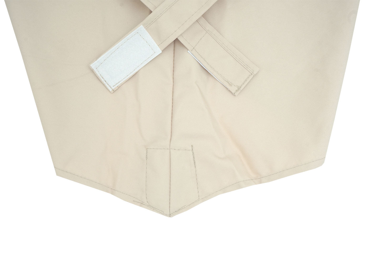 Cosmo Casa - Parasolhoes - 8 Stutten, Rond - 3,5 m - 220 g/m² Polyester - Crèmewit