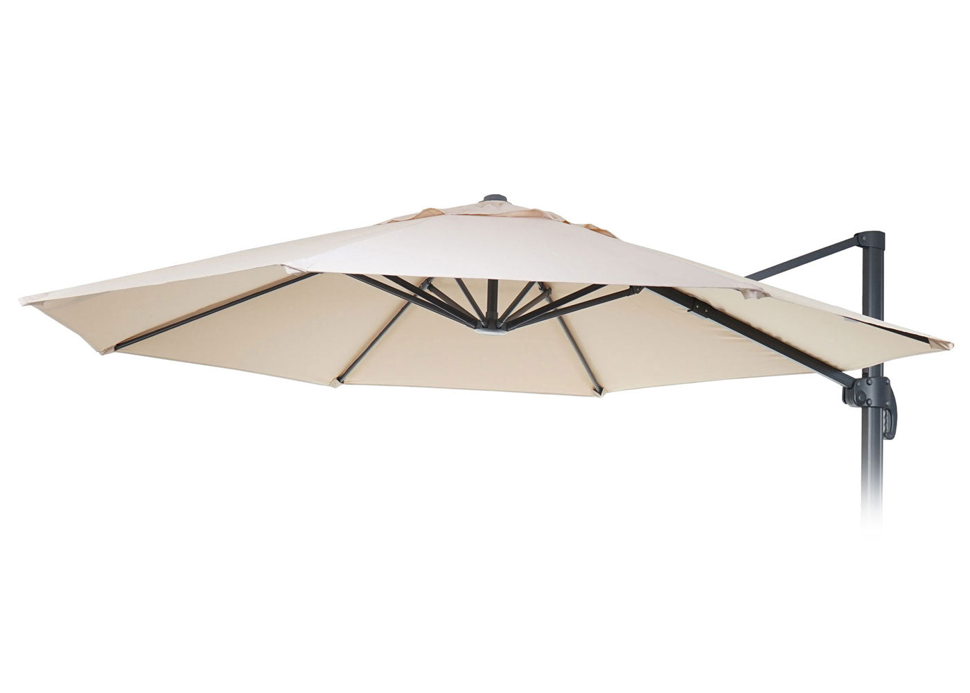 Cosmo Casa - Parasolhoes - 8 Stutten ca. 3 m - 220 g/m² Polyester - Crèmebeige