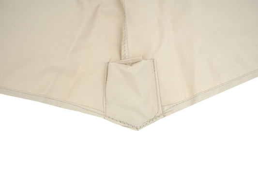 Cosmo Casa - Parasolhoes - 8 Stutten ca. 3 m - 220 g/m² Polyester - Crèmebeige