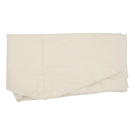 Cosmo Casa - Parasolhoes - Deluxe - Polyester - Crème - 3 m