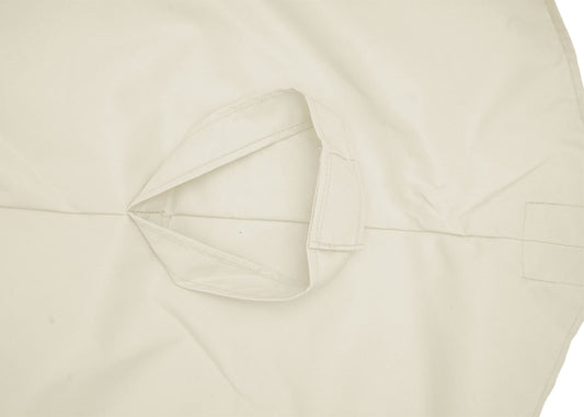 Cosmo Casa - Parasolhoes - Deluxe - Polyester - Crème - 3 m