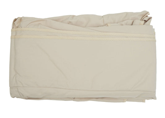 Cosmo Casa - Parasolhoes - Dubbel - Polyester - Crème-Wit - 3×3 m