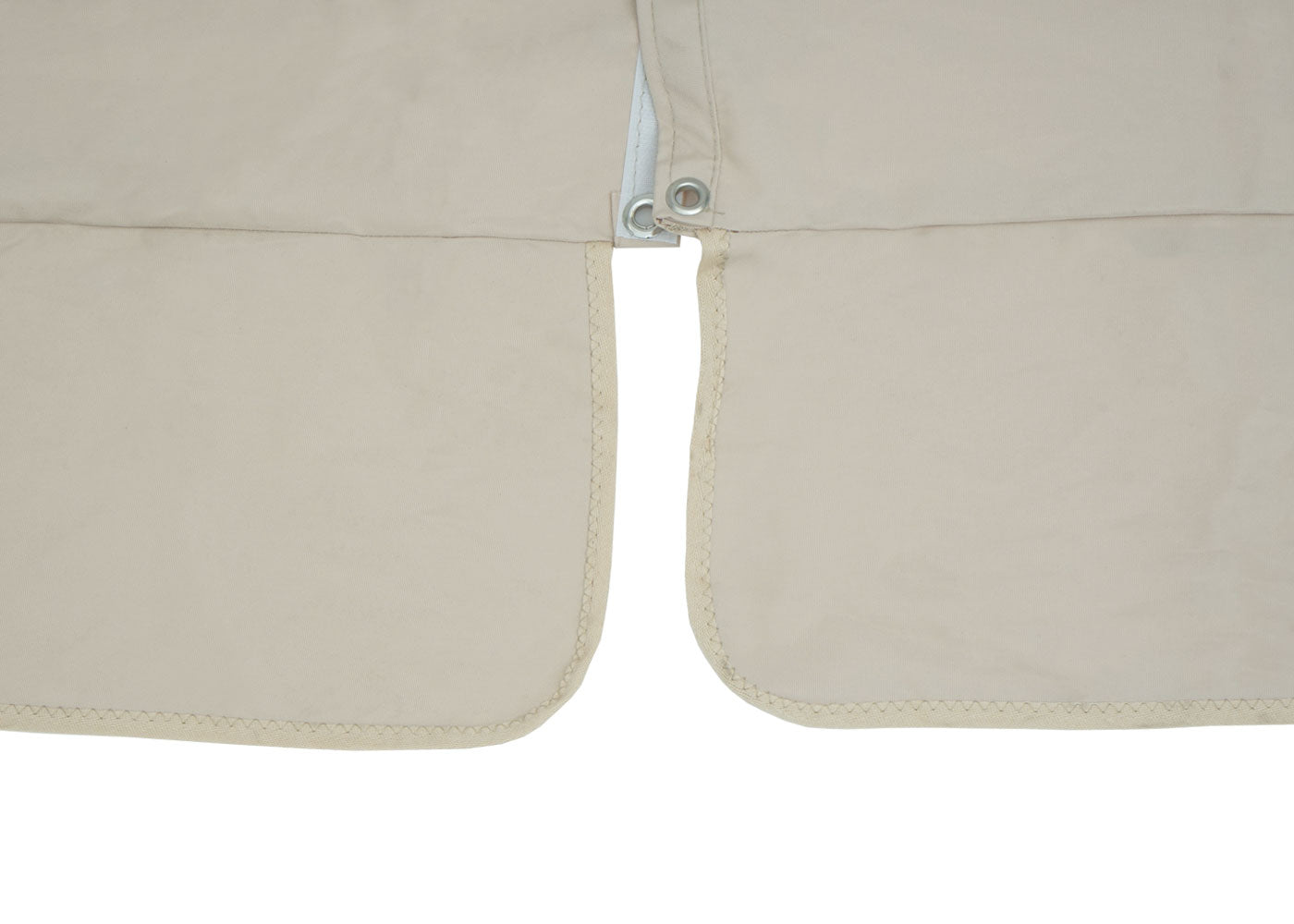 Cosmo Casa - Parasolhoes - Dubbel - Polyester - Crème-Wit - 3×3 m