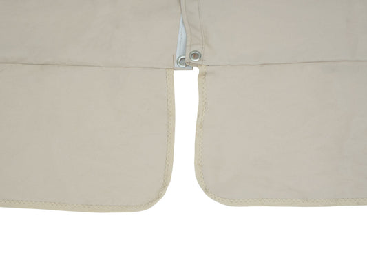 Cosmo Casa - Parasolhoes - Dubbel - Polyester - Crème-Wit - 3×3 m