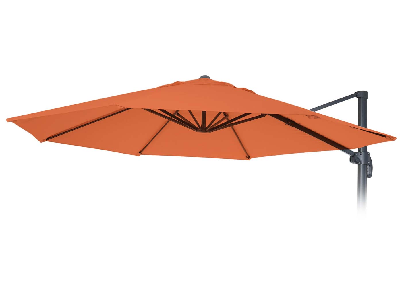 Cosmo Casa - Parasolhoes - 8 Stutten ca. 3 m - 220 g/m² Polyester - Terracotta