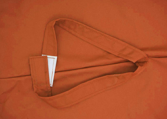 Cosmo Casa - Parasolhoes - 8 Stutten ca. 3 m - 220 g/m² Polyester - Terracotta