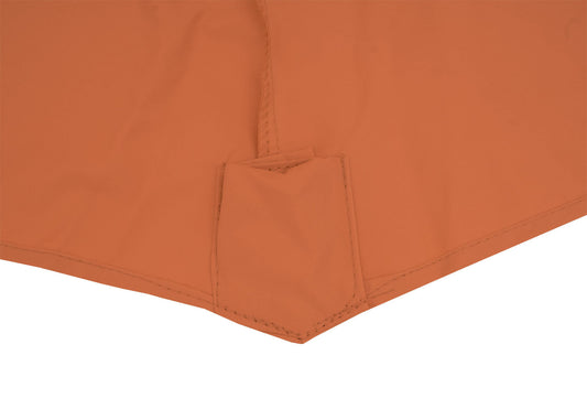 Cosmo Casa - Parasolhoes - 8 Stutten ca. 3 m - 220 g/m² Polyester - Terracotta