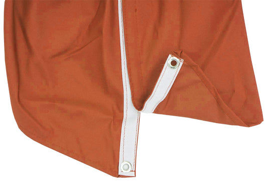 Cosmo Casa - Parasolhoes - 8 Stutten ca. 3 m - 220 g/m² Polyester - Terracotta