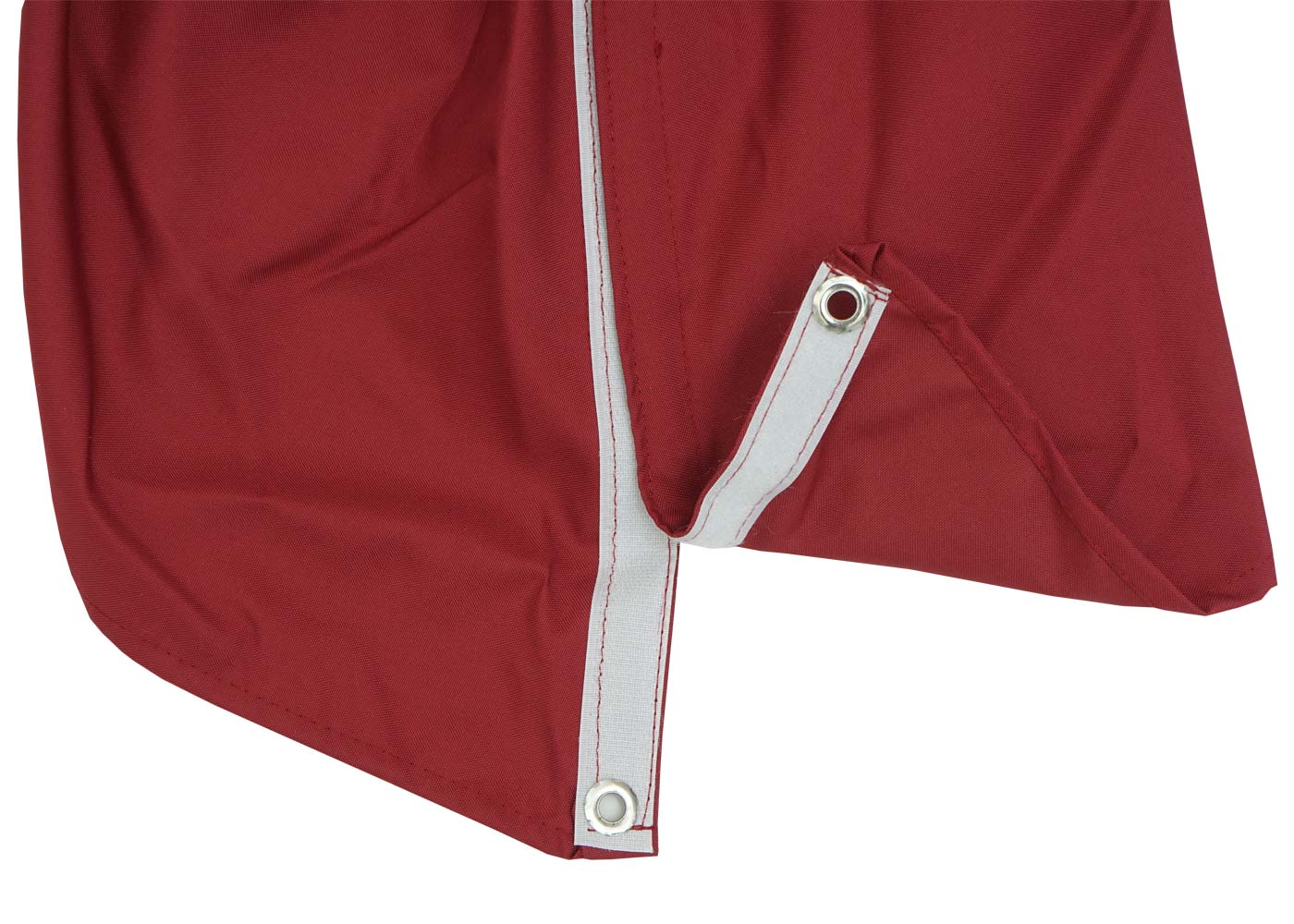 Cosmo Casa - Parasolhoes - 8 Stutten - 3,5 m - 220 g/m² Polyester - Bordeaux