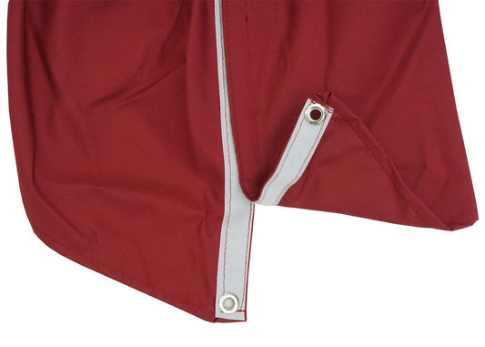 Cosmo Casa - Parasolhoes - 8 Stutten - 3,5 m - 220 g/m² Polyester - Bordeaux