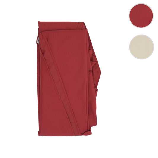 Cosmo Casa - Parasolhoes - 8 Stutten - 3,5 m - 220 g/m² Polyester - Bordeaux