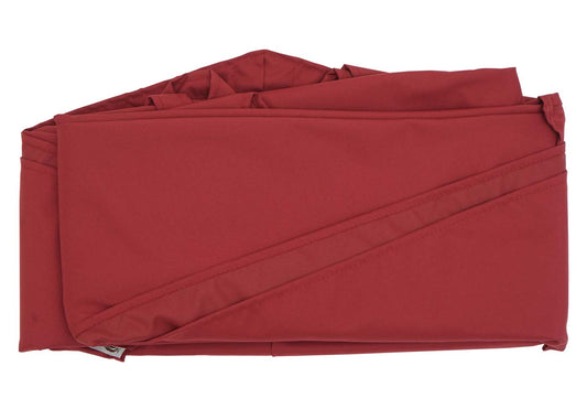 Cosmo Casa - Parasolhoes - Vervangend - Polyester - Bordeaux - 3 m